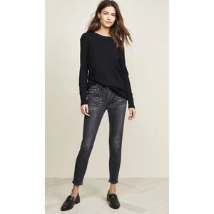 MOUSSY VINTAGE Comfort Velma Black Skinny Jeans Size 25